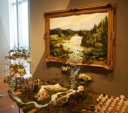 Artistul Gregory Euclide dovedeşte că un tablou nu trebuie să fie perfect plat. Vezi aici picturi 3D de excepţie 157683