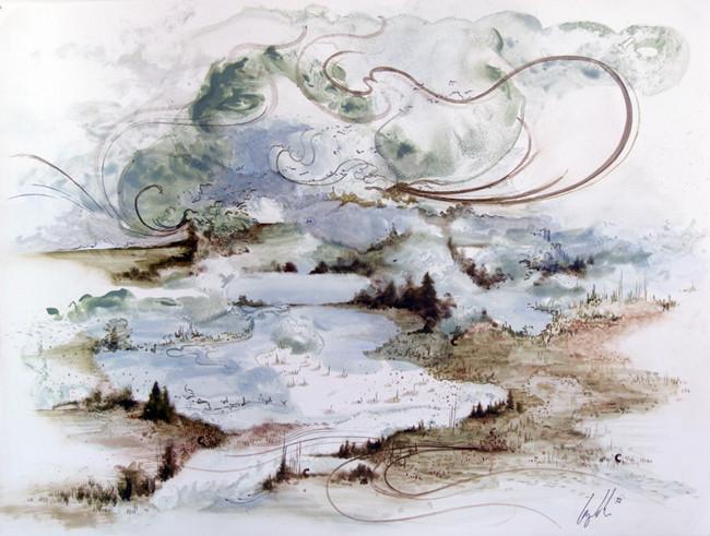 Artistul Gregory Euclide dovedeşte că un tablou nu trebuie să fie perfect plat. Vezi aici picturi 3D de excepţie 157687