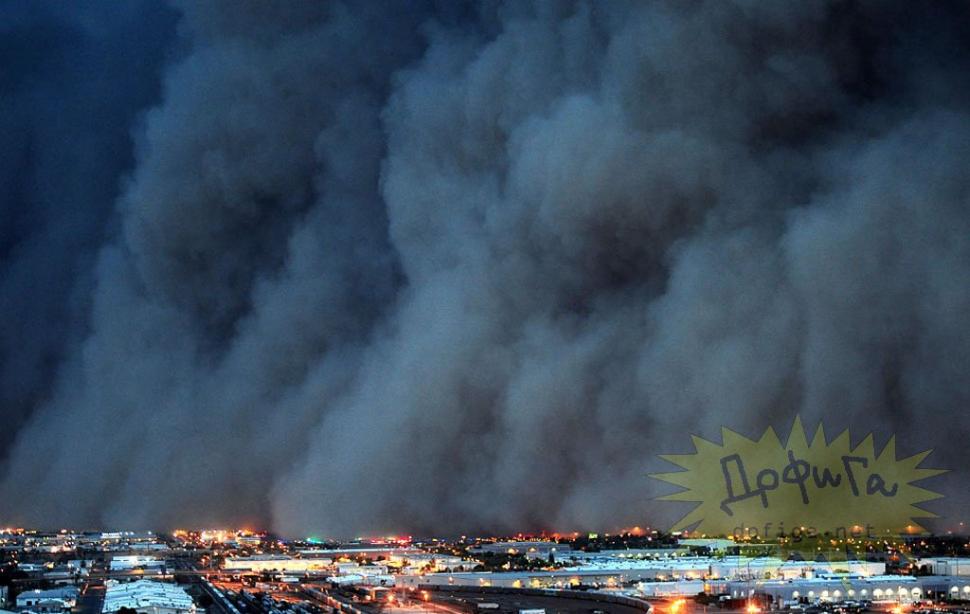 S-a făcut noapte în mijlocul zilei. &quot;Ne-am spus ultima rugăciune şi aşteptam sfârşitul. Părea că din cer vine un tsunami&quot; 157514