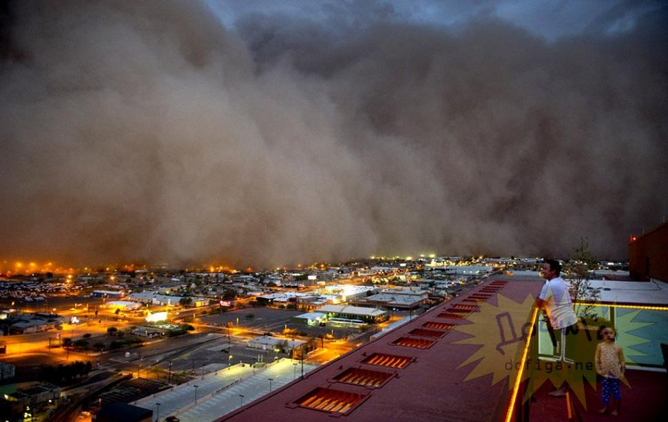 S-a făcut noapte în mijlocul zilei. &quot;Ne-am spus ultima rugăciune şi aşteptam sfârşitul. Părea că din cer vine un tsunami&quot; 157515