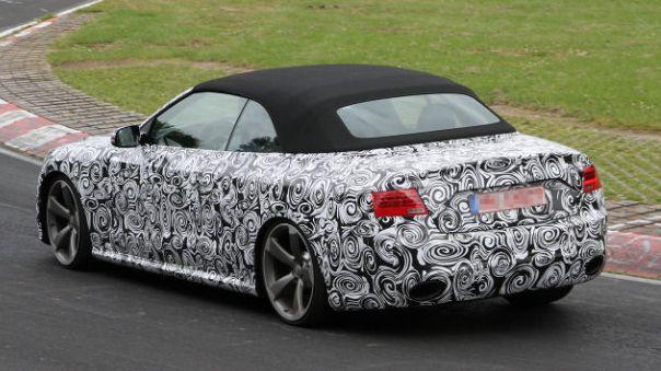 Imagini-spion de la testarea prototipului Audi Cabriolet RS5 158125
