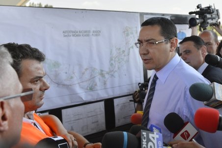 Vezi ce măsuri DRASTICE avea de gând să ia Victor Ponta dacă autostrada nu ar fi fost pusă în circulaţie astăzi