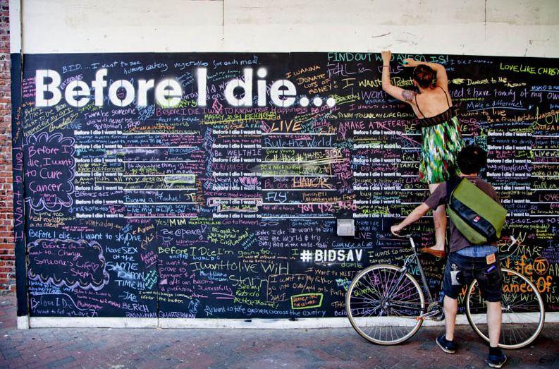 &quot;Înainte să mor, vreau să...&quot; Povestea peretelui care a adunat speranţele oamenilor 159399