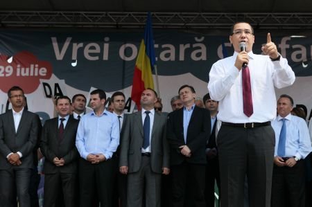 Ponta:Trebuie să spunem &quot;Da&quot; pentru a-l vedea pe Băsescu la închisoare, alături de Videanu