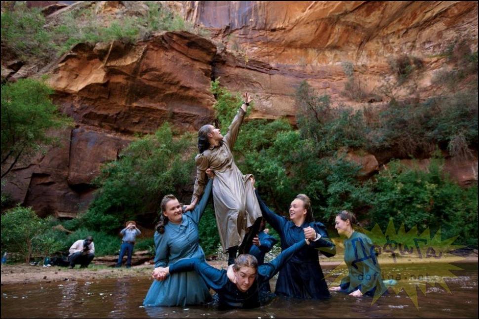 FOTOREPORTAJ din lumea ascunsă a sectei care a scandalizat lumea. Femeile, folosite pentru &quot;perpetuarea speciei&quot; 159588