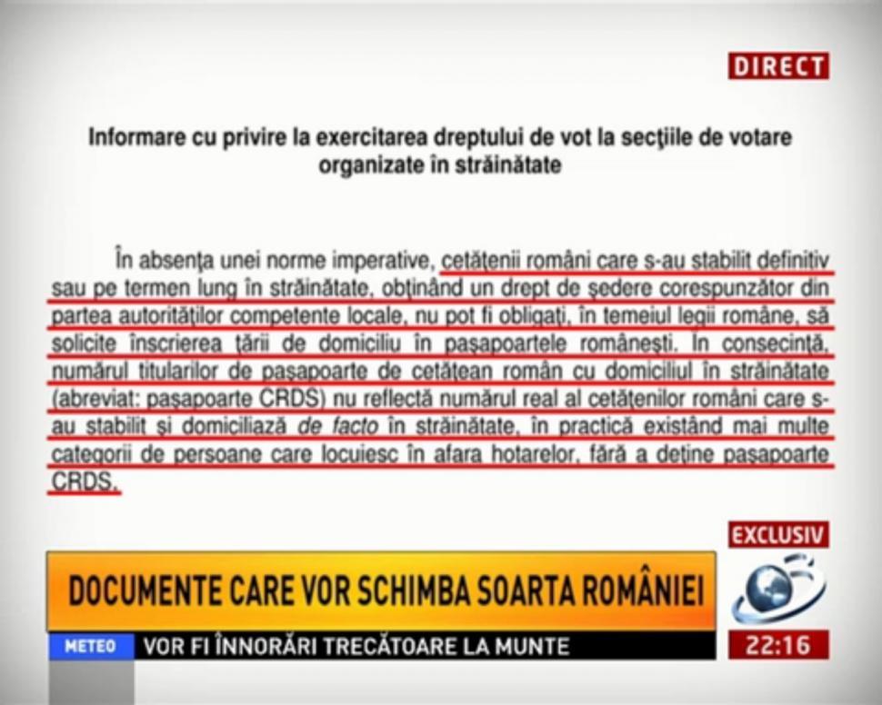 DEZVĂLUIRE la SINTEZA ZILEI. Iată DOCUMENTELE care demonstrează frauda cu listele electorale permanente 161512