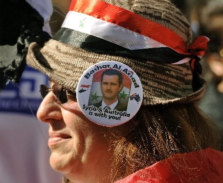 Sydney. Sute de persoane au manifestat în favoarea regimului sirian condus de Bashar Al-Assad
