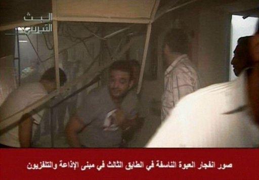 O bombă a explodat în sediul televiziunii de stat din Siria