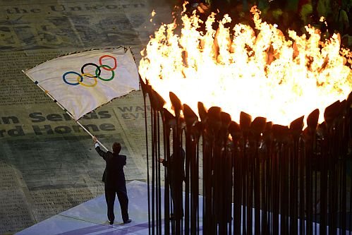 GALERIE FOTO. Jocurile Olimpice de la Londra s-au încheiat cu un show grandios. Flacăra olimpică a fost stinsă. Ne revedem peste patru ani!