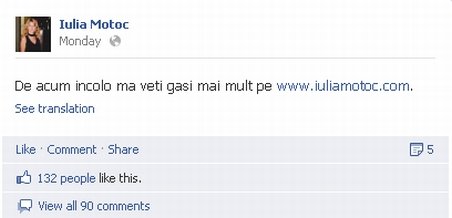 Judecătoarea Iulia Motoc a părăsit Facebook. Vezi de ce nu vrea aceasta să mai posteze pe site-ul de socializare