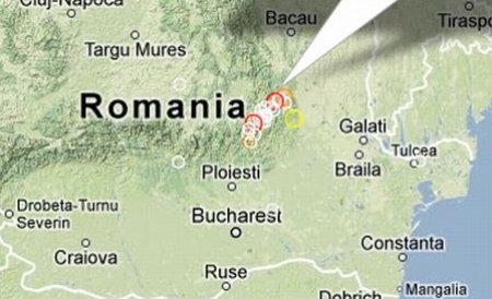 Cutremur în Vrancea. Seismul a avut magnitudinea 3.1