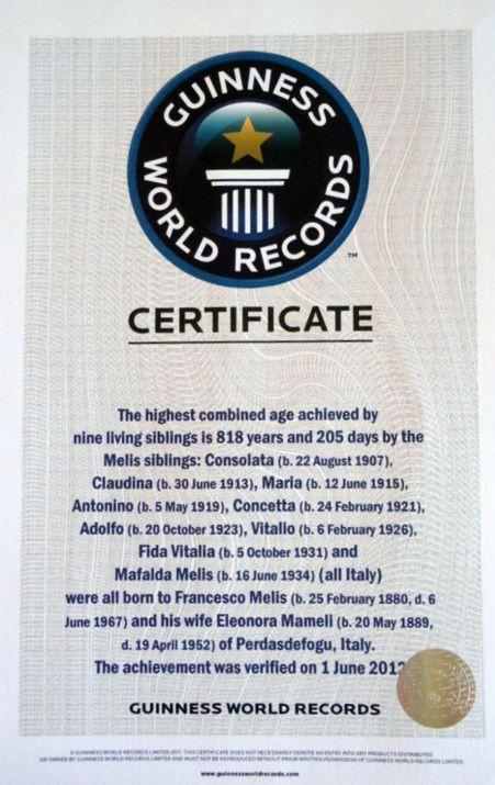 Iată cea mai bătrână familie de pe glob! Află secretul longevităţii acestei familii 164435