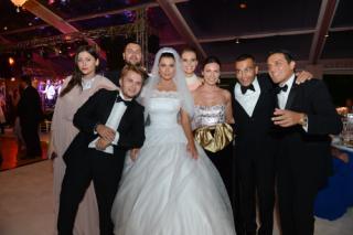 FOTO cu cele mai importante momente ale nunţii care a uimit România. Elena Băsescu a postat zeci de imagini pe Twitter 166138