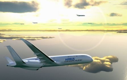 Conceptul revoluţionar propus de Airbus. Aeronava viitorului va avea un consum redus de combustibil