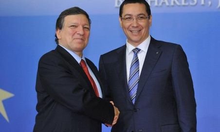 Ponta, după întâlnirea cu Barroso: Şeful Comisiei a apreciat că România şi-a îndeplinit serios faimoasele 11 angajamente