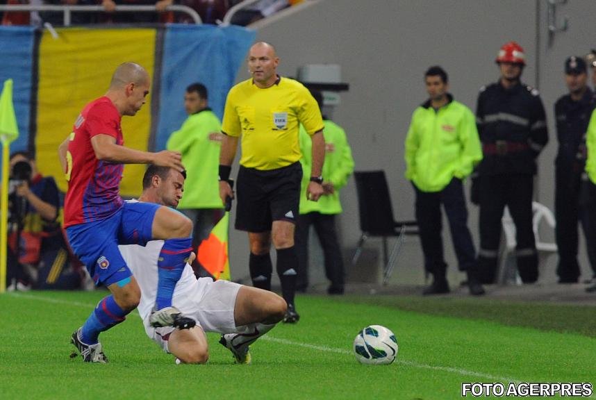 Steaua - Rapid 1-0: Bourceanu aduce victoria roş-albaştrilor în prelungiri