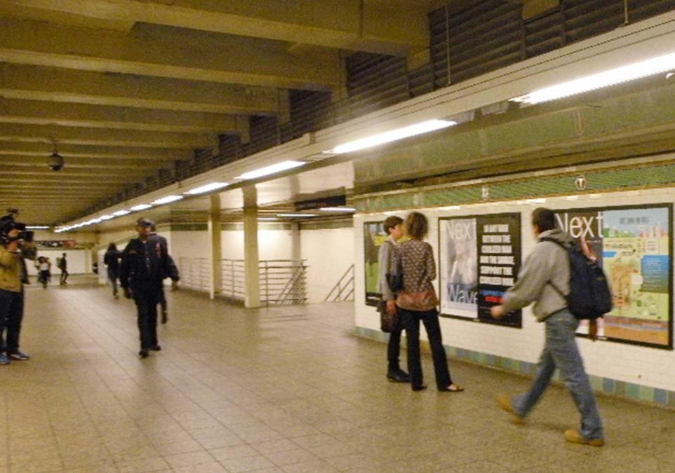 Postere anti-islamice au împânzit metroul din New York