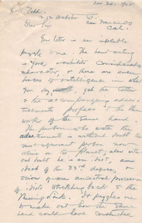 "Un idiot, un mare idiot, descendent al unei procesiuni de idioţi care se întinde până în cele mai vechi timpuri" 169532