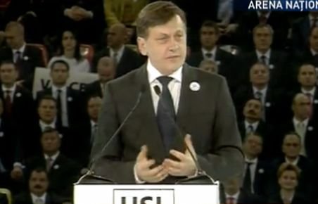 Crin Antonescu: USL este suficient de puternică pentru a conduce România spre bine