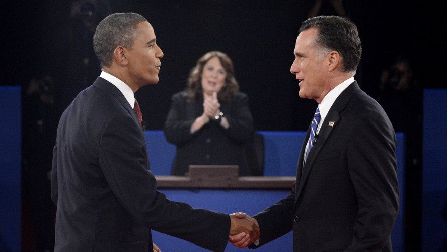 Mitt Romney și Barack Obama, mai puțin urmăriți la cea de-a doua dezbatere