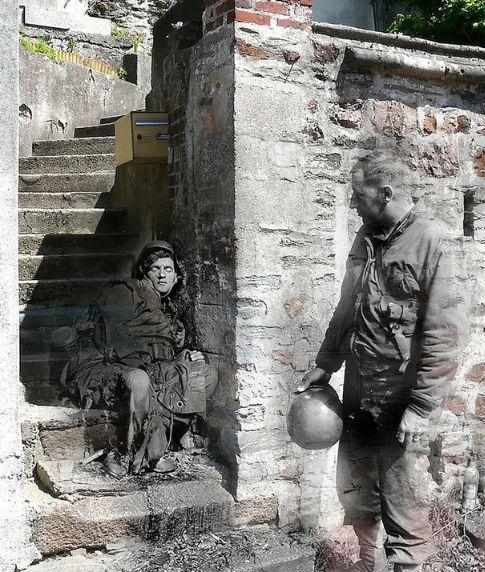 Fantomele trecutului. „Este ca şi cum ai picta cu istoria”. Imaginile care nu ne permit să uităm ororile din trecut 174254