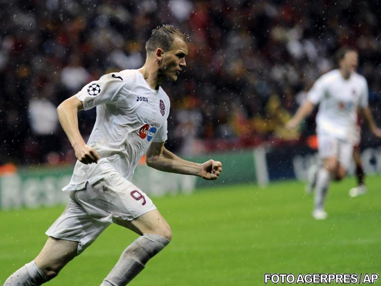 Liga Campionilor: CFR Cluj a remizat cu Galatasaray la Istanbul, scor 1-1