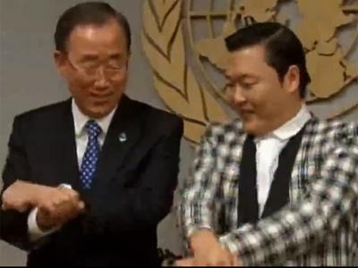 Secretarul general al ONU pe ritmuri GANGNAM STYLE. Cei mai faimoși sud-coreeni