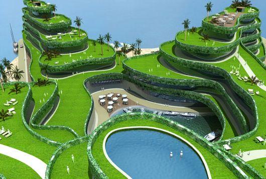 Soluţia ingenioasă propusă de un arhitect olandez pentru zonele afectate de ridicarea nivelului mării 174446