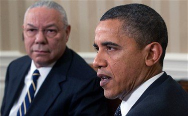 Colin Powell îl sprijină pe Obama pentru că este NEGRU
