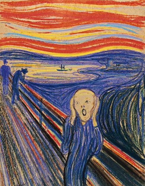 Unul dintre cele mai scumpe tablouri din lume, "Strigătul" lui Edvard Munch, a fost expus la New York 174878
