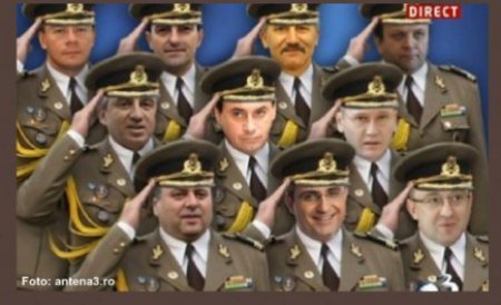 Coloneii lui Băsescu nu rup rândurile. Eroii învinși de armata tinichelelor