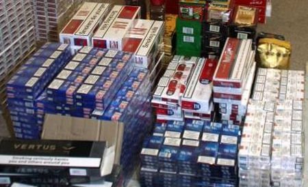Percheziţii în Bucureşti, Ilfov, Giurgiu şi Prahova, la contrabandişti de ţigări 