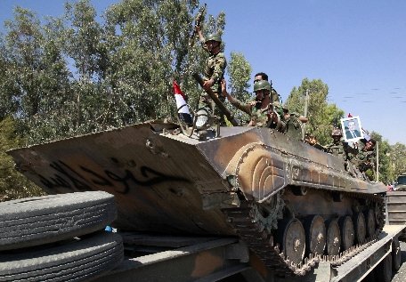 Tancuri siriene au intrat într-o zonă demilitarizată de la graniţa cu Israel