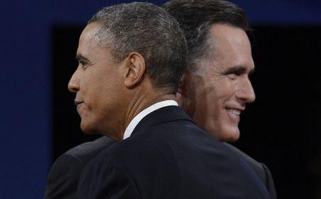 Doar un procent îi desparte pe Obama şi Romney. Mai sunt mai puţin de 24 de ore până la alegerile din SUA