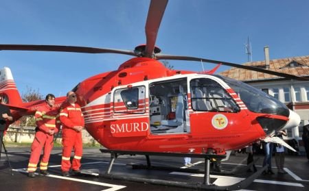 Medicii din Iaşi dispun de un nou elicopter SMURD. A fost lansat şi un centru de comandă pentru preluarea apelurilor de urgenţă