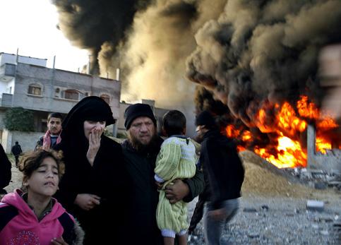 FOTOREPORTAJ cu măcelul din Fâşia Gaza. MAE anunţă activarea Celulei de criză  178363