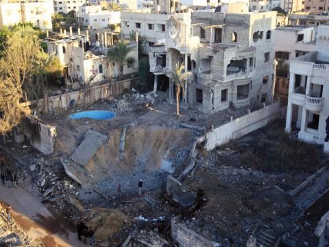 FOTOREPORTAJ cu măcelul din Fâşia Gaza. MAE anunţă activarea Celulei de criză  178366