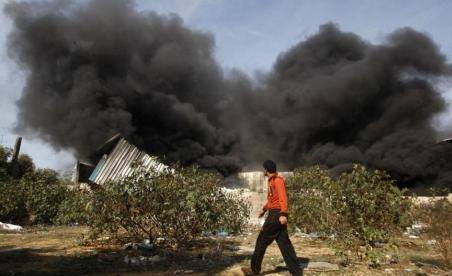 FOTOREPORTAJ cu măcelul din Fâşia Gaza. MAE anunţă activarea Celulei de criză  178385