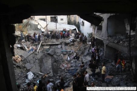 Bilanţul bombardamentelor din Gaza. Israel a atacat 1.350 de ţinte în cinci zile