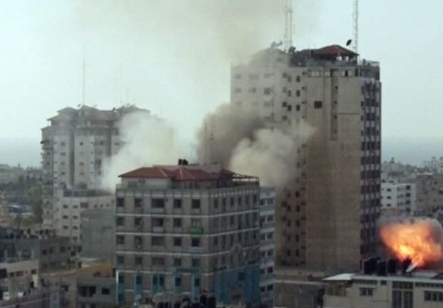 Birourile AFP din Gaza au fost lovite pentru a doua oară în 48 de ore