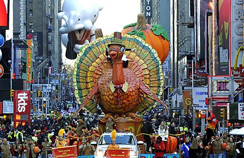 Americanii sunt recunoscători. Parada de Ziua Recunoştinţei, urmărită de 3 milioane de new yorkezi