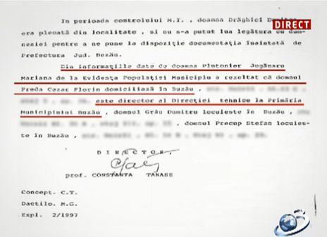 Documente INCRIMINATOARE: Cezar Preda a coordonat ARDEREA arhivelor PCR Buzău 180444
