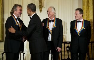 Led Zeppelin, la Casa Albă. Ce i-a IMPOLRAT preşedintele Obama pe membrii grupului rock