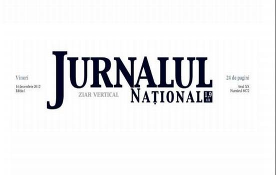 Jurnalul Naţional, numărul 1!  De douăzeci de ani, ziarul de referinţă al românilor
