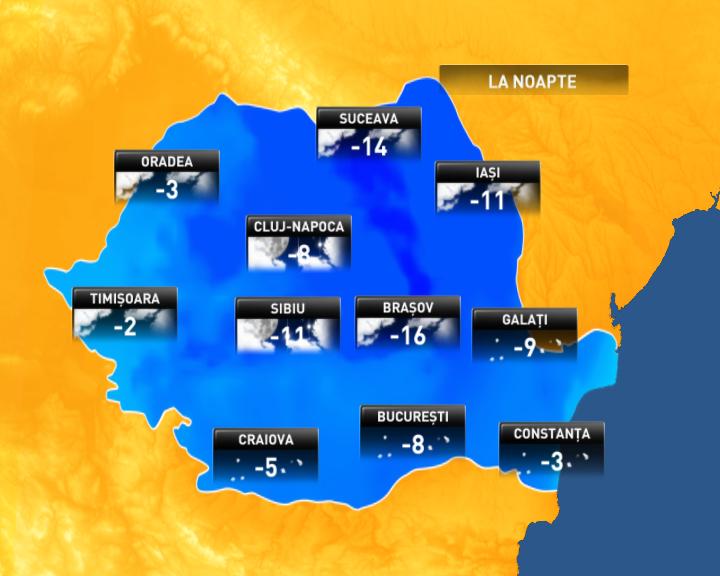 Avertizare Cod Portocaliu de viscol pentru judeţele Brăila, Buzău şi Ialomiţa, valabilă până la 13.00 184349