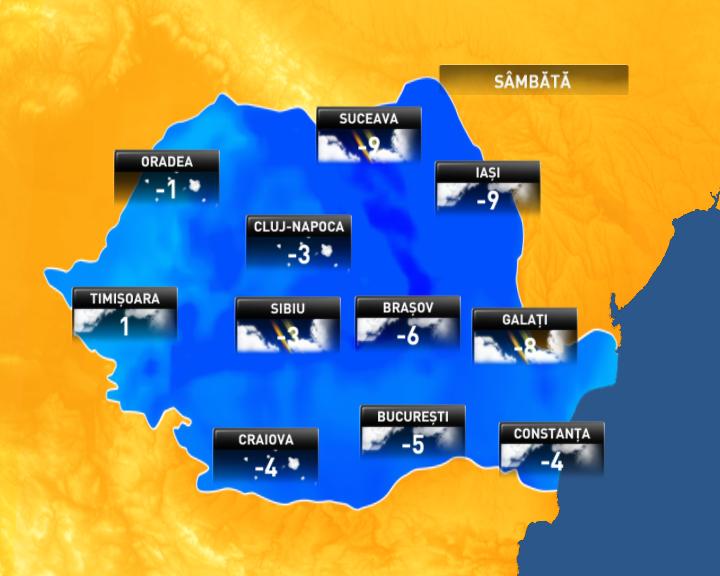 Avertizare Cod Portocaliu de viscol pentru judeţele Brăila, Buzău şi Ialomiţa, valabilă până la 13.00 184350