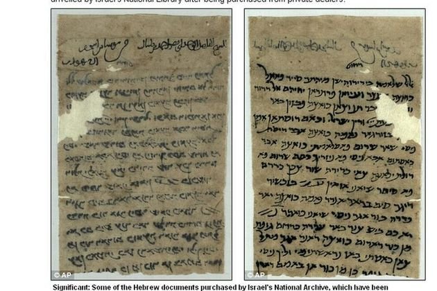 Descoperirea care schimbă tot ce ştiam despre evrei şi musulmani. Documentul datează de acum 1000 de ani