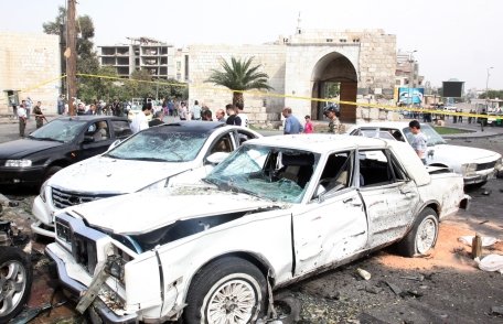 Violenţele continuă în Siria. Un obuz a fost lansat în cartierul creştin din Damasc