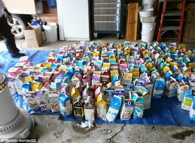 Nu ai să crezi ce au reuşit să facă aceşti tineri din 500 de cutii de lapte 186163