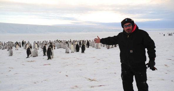 IMAGINI IMPRESIONANTE. Primii oameni care au "vizitat" o colonie cu 9.000 de pinguini imperiali 186840